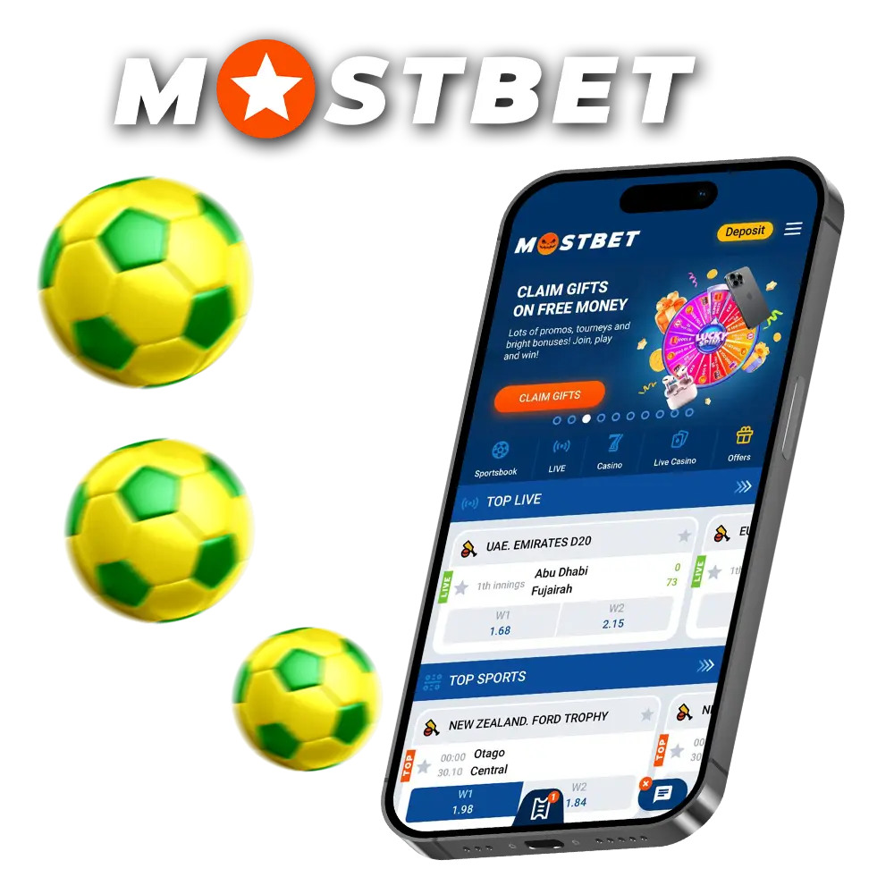 Try the Mostbet app for betting and gambling.