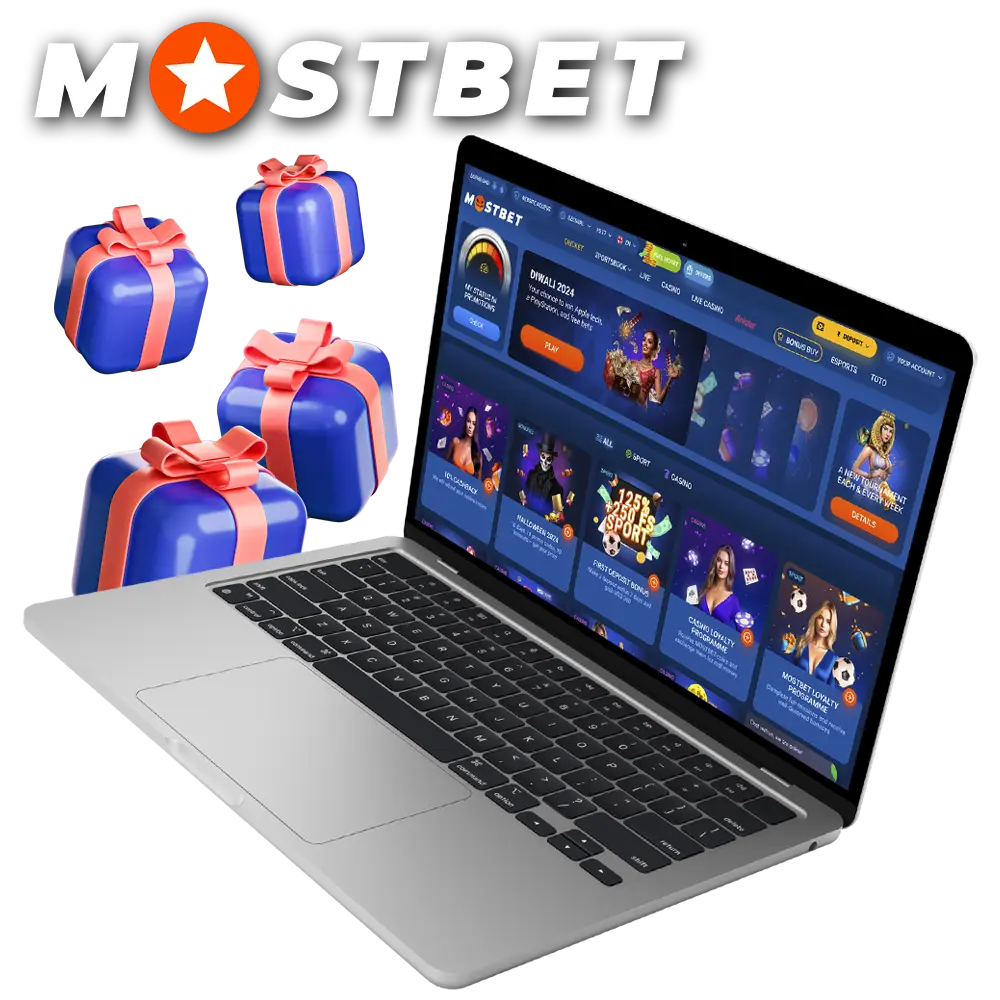 Learn about the Mostbet casino bonus system.