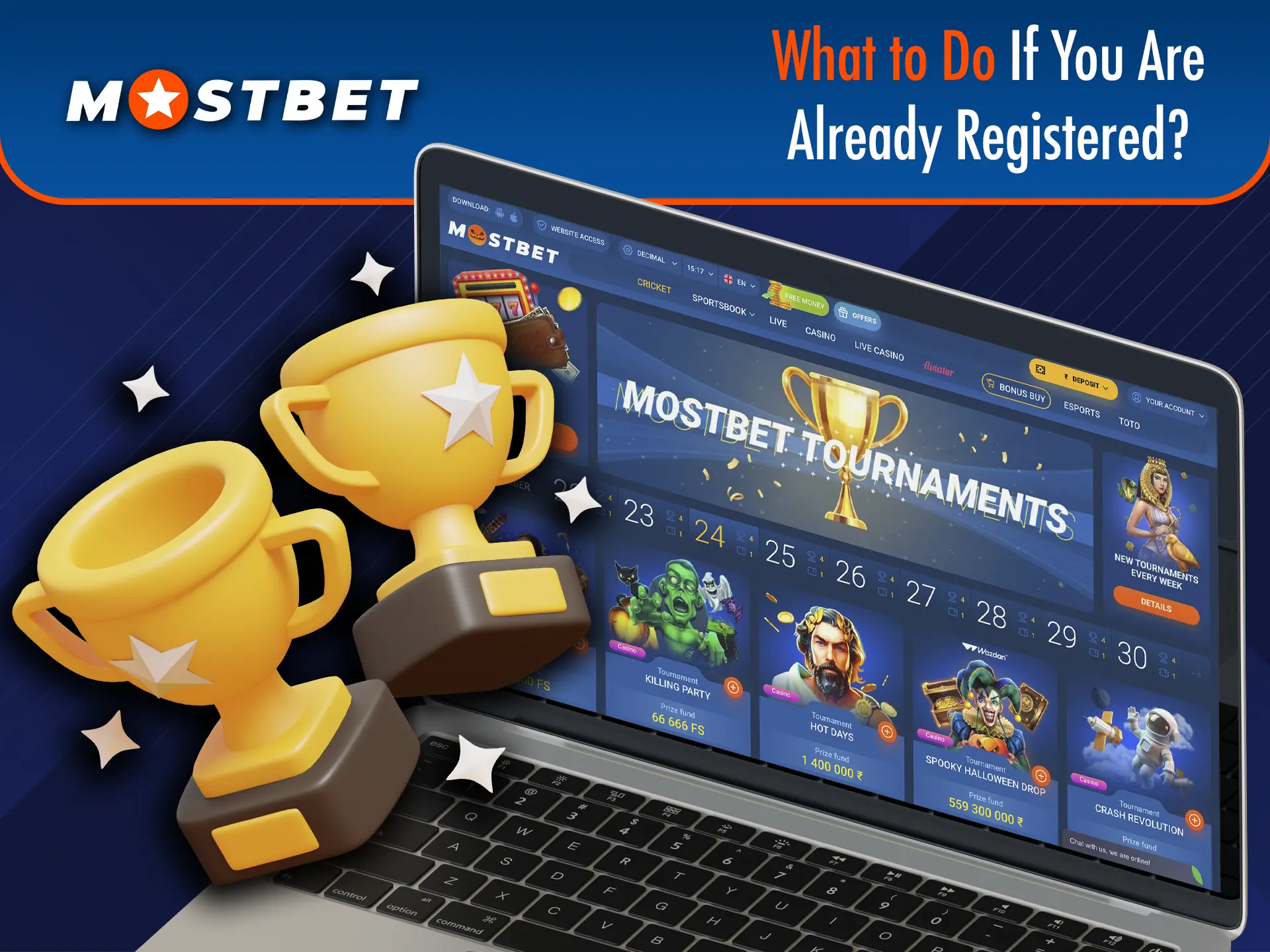 Participate in tournaments from Mostbet and win valuable prizes.