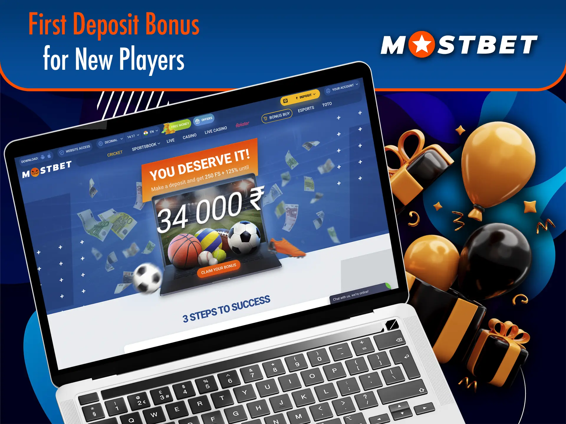 Take advantage of the bonus from Mostbet, which is available immediately after your first deposit and can significantly increase your bets.