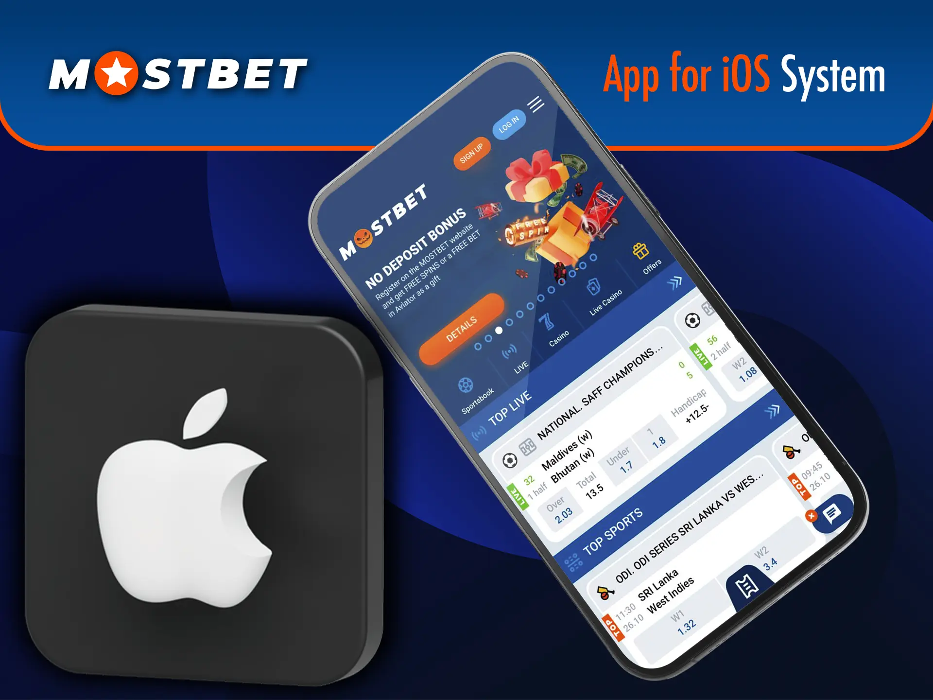 Install the Mostbet app to always be able to make accurate predictions.