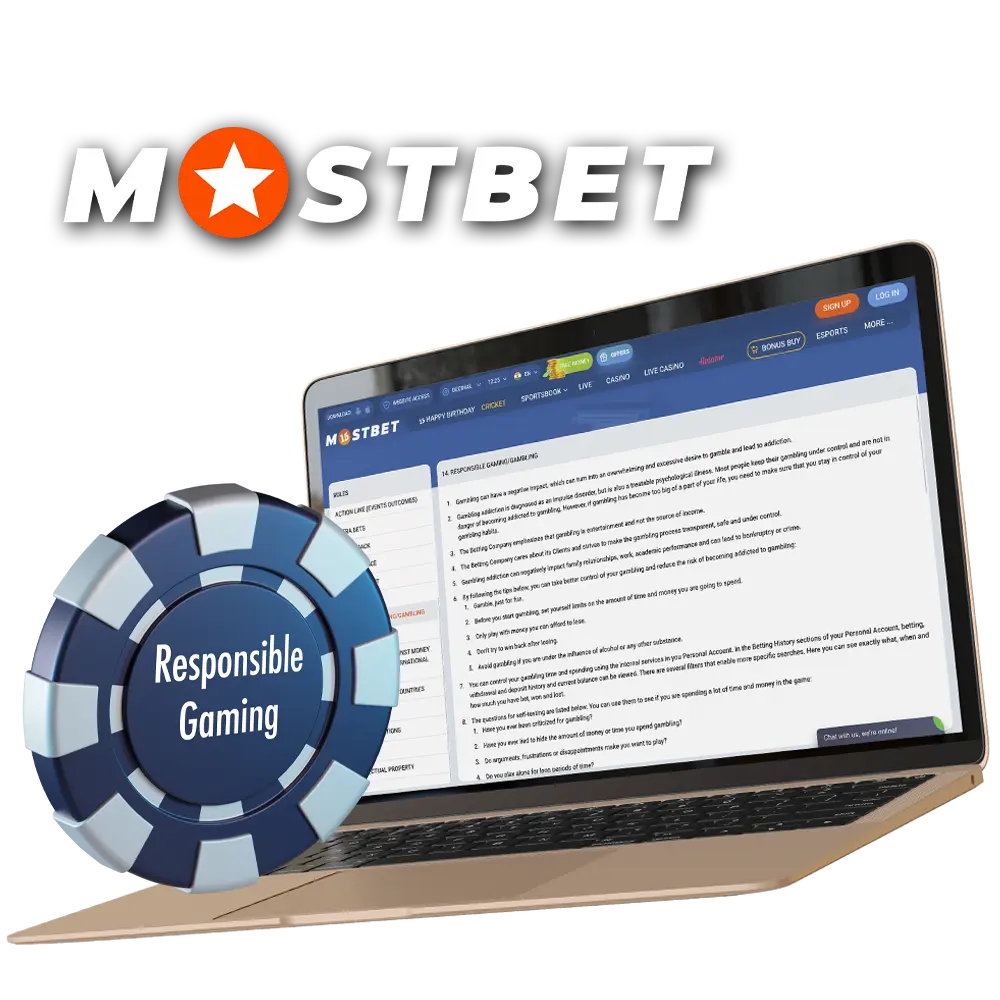 Be responsible and remember to take breaks when betting and playing at Mostbet Casino.